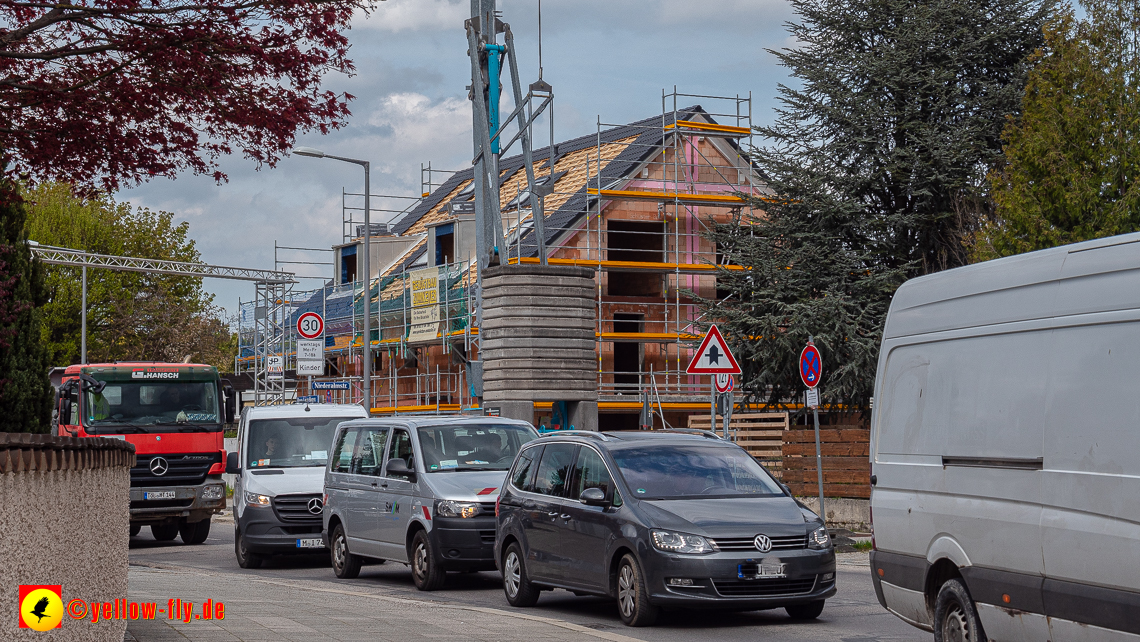 27.04.2023 - Burgfotos von der Baustell Niederalmstraße 16 in Neuperlach